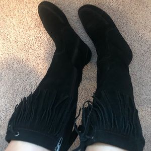 Nine West Fringe Boots